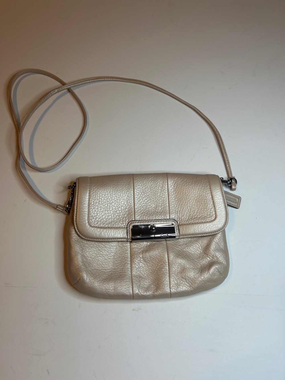 Coach Petite Purse Pearl Cream Color